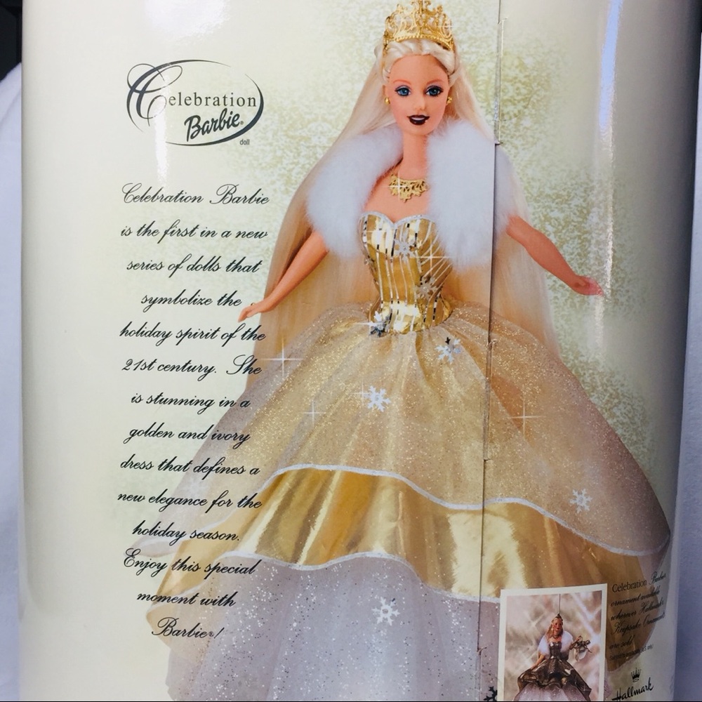 2000 Millennium Edition Cel. Barbie NIB gift - Picture 5 of 6